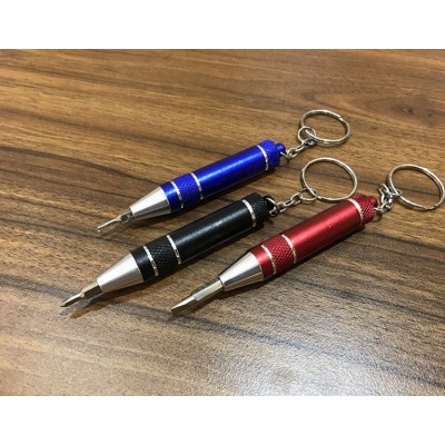 mini metal screwdriver pen shaped